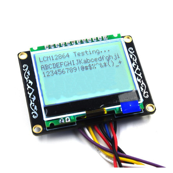 LCM12864 LCD Module Board LCM Display Electronic Building Blocks For