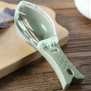 Fish Scales Removing Tool with Cover Kitchen Scale Scraper Manual  Fish Scale Tool