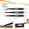 JAKEMY JM-T11 3pcs Nylon Anti-static Tweezers Set Triad Fix Repair Tool Kit for Electronic Components