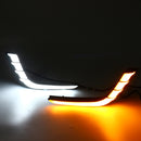 LED DRL Daytime Running Lights Lamp Waterproof Dual Color Pair for Suzuki Swift 2014-2016