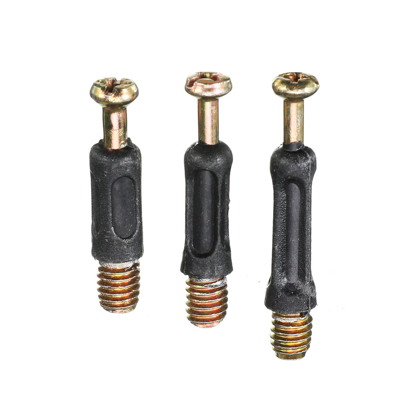 Suleve 125Pcs High Precision Hex Socket Head Cap Screw Bolts and Barrel Nuts Furniture Connecting Screws Accessories Assortment Kit