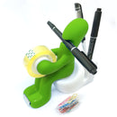 Multifunctional Toilet Shape Tape Dispenser Office Stationery Magnetic Storage Box Pen Holder