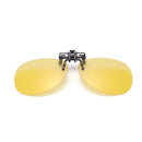 BIKIGHT Mirror Pilot Polarized Clip on Sun Glassess Night Vision Lens Polaroid Sun Glassess