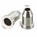 6 x Chrome Guitar String Through Body Ferrule 1/4" String Ferrules for Telecaster