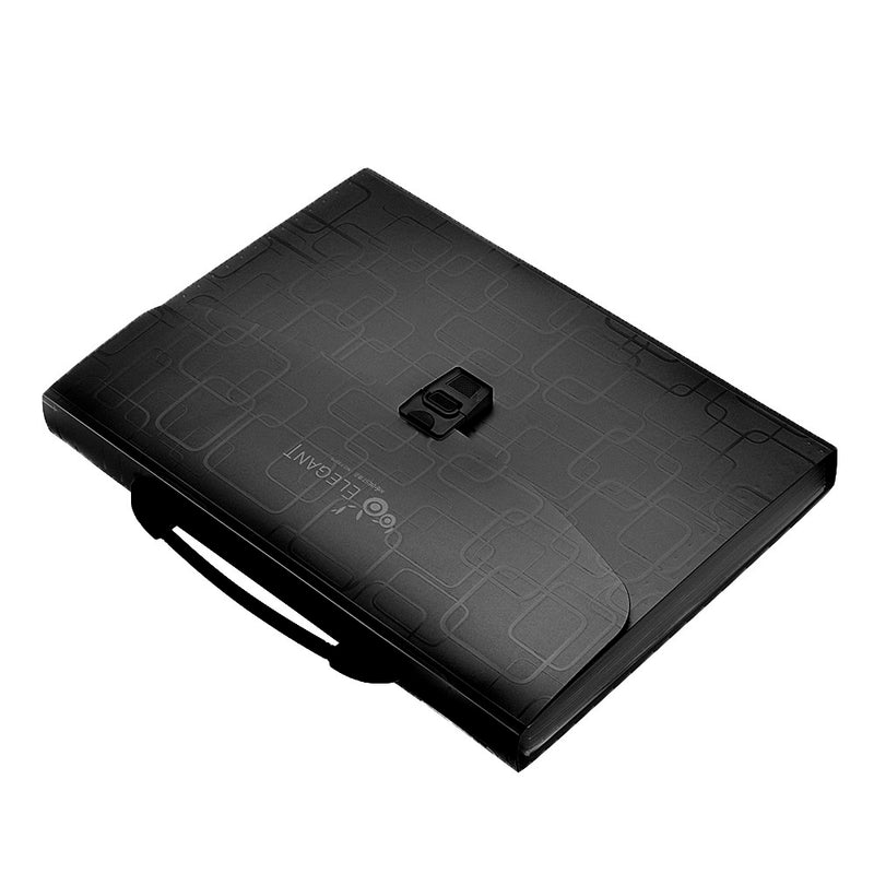Kang Bai Feng F8879 A4 File Folder Organ Bag Multilayer File Bag Multi-functional Business Conference Document Holder Desktop Paper File Organizer