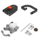 Drillpro Upgrade 4th. 11.5 Inch Chainsaw Bracket for 100 Angle Grinder Woodworking Chain Saw