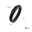 Personality Simple And Versatile Casual Student Style Men's Leather Bracelet
