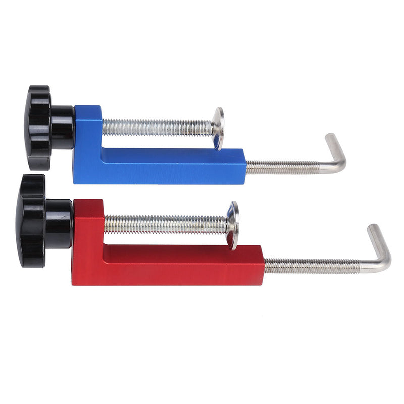 Aluminum Alloy 360 Ratary Fence Clamp Woodworking Clamp G Clip Dedicated Fixture Adjustable Frame Fast Fixed Clamp for Woodworking Benches