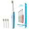 Langtian-Z09 Ultrasonic Sonic Electric Toothbrush Rechargeable Tooth Brush Dental Care Heads 2 Minut