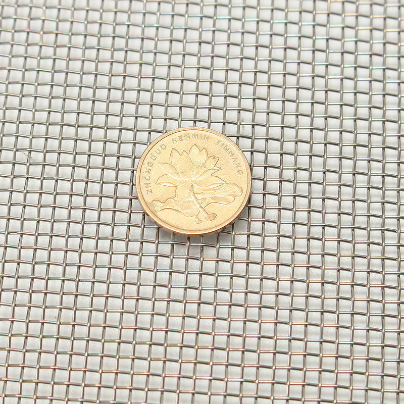 15x15cm Woven Wire Cloth Screen  Stainless Steel 304 10 Mesh