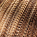 Stylish Highlight Synthetic Wig Natural Curly Hair Capless Side Bang