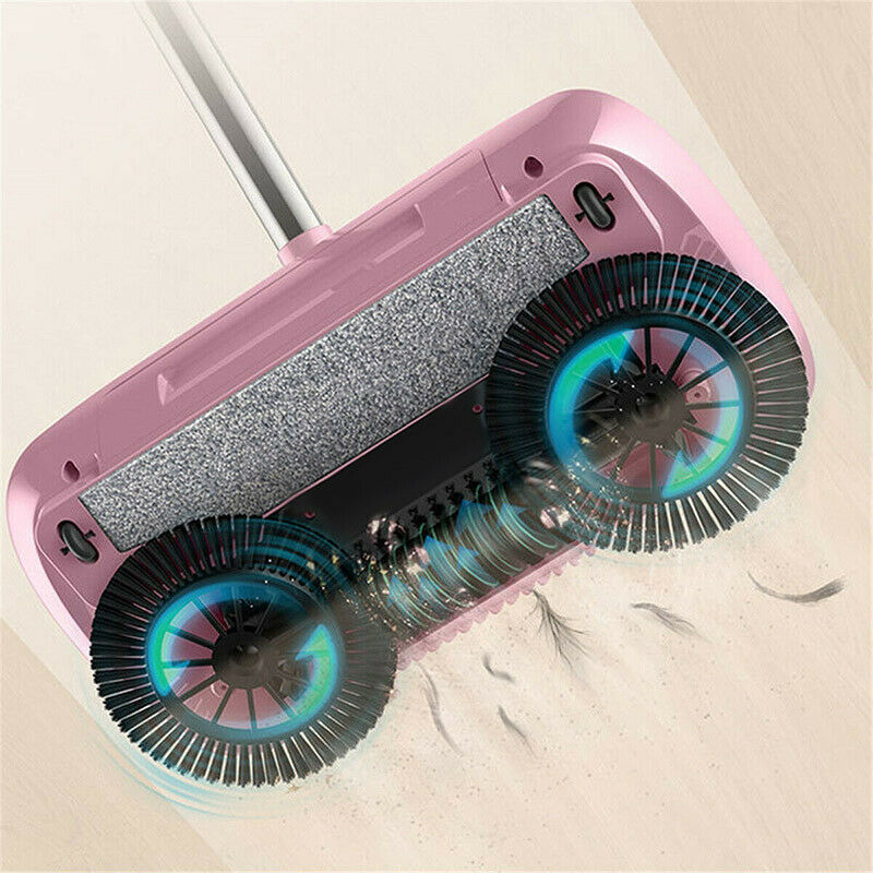 360 Degree Spin Hand Push Sweeper Household Floor Cleaning Broom Mop