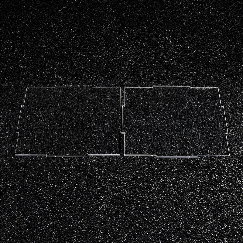 Acrylic Assembly Box Heavy Duty Clear Acrylic Display Case Box For 1:24 Scale Diecast Car