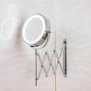 6'' 3X Magnifying Cosmetic Mirror Foldable LED Light Makeup Mirrors