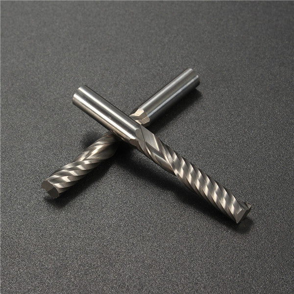5pcs 6mm Shank Single Flute End Mill Cutter Set CEL 32mm Tungsten Steel CNC Bits