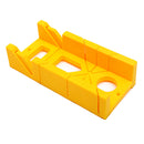 Multi-Functional Miter Saw Box 45 / 90 Degree Yellow/Black Cabinet Case Woodworking Tool
