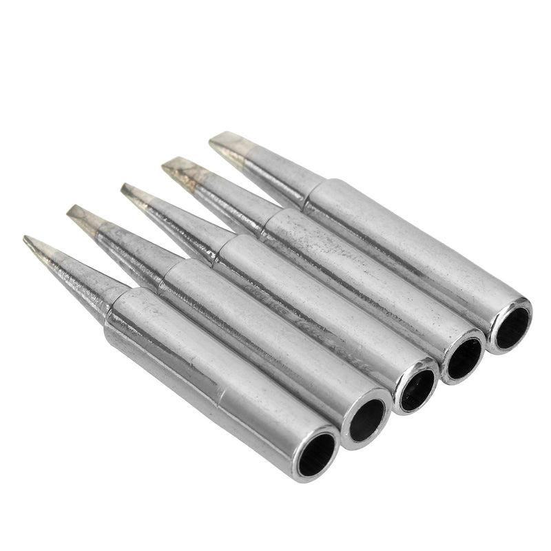 5Pcs 900M-T-0.8D/1.2D/1.6D/2.4D/3.2D Soldering Tips Iron Welding Station