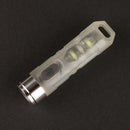 RovyVon Aurora A5 Glowing Signal USB Rechargeable EDC Flashlight Mini Keychain Light Powerful LED Torch High Lumen UV Light Red Lamp