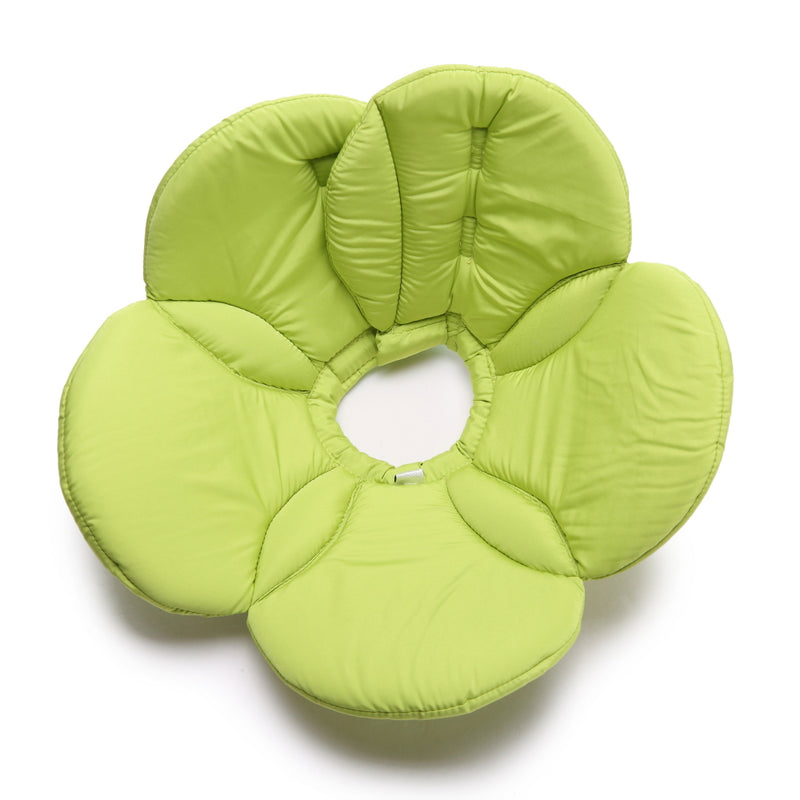 Soft Sponge Flower Shape Dog Cat Collar Pet Elizabeth Circle Wound Healing Medical Anti-Bite Collar