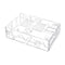Enclosure Protective Transparent Assembly Case For Raspberry Pi 3 Model B+