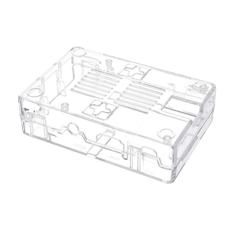 Enclosure Protective Transparent Assembly Case For Raspberry Pi 3 Model B+