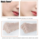 5 Colors Tight Fit Foundation Oil-control Facial Cream Base Brighten Cheek Concealer Makeup Natural Moisturizer