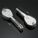 20PSC Foldable Car Lock Opener Double Sided Locksmith Tools Set Stainless Steel