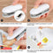 Food Heat Sealer Mini Household Sealing Machine Bag Sealer Capper Resealer Portable Hand Pressure Heating Sealer