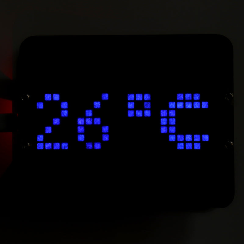 Assembled DIY Creative Gravity Sensor Alarm Clock Programmable Smart Clock