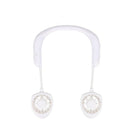 ABS Portable Mini Fan Hands Free Li-ion Battery USB Rechargable Hanging Neck Personal Sport Fan Mini Air Fan