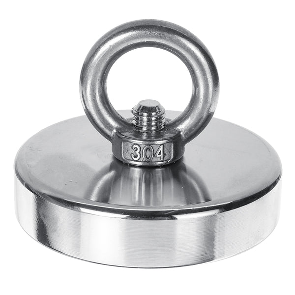 230KG D80mm Neodymium Recovery Fishing Magnet Metal Sea River Treasure Magnet