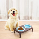 Portable Cat Dogs Water Fountain Drinking Feeder Pet Bowl Dish Filter Dispenser