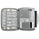Boona 27cm*20cm Digital Accessories Storage Bag U Disk Memory Card USB Cable Tablet Organizer Travel Bag