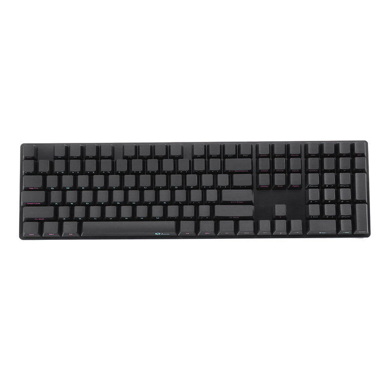 AKKO Midnight Side Printed PBT OEM Height Keycaps 108 Key Keycap Set for RK919 Mechanical Keyboard