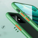 CAFELE Shockproof Anti-fingerprint Ultra-thin Frosted Soft Silicon Edge+Hard PC Translucent Protective Case for iPhone 11 Pro 5.8 inch