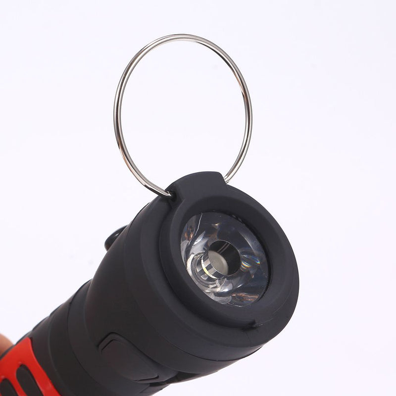 XANES CL13 Hidden Stretchable COB Light + 90 Rotated Head Light Magnetic Tail LED Flashlight