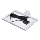 4W LED Motion Sensor Detector Solar Light IP65 Waterproof Security Alarm System Kit Voice Alarm with Solar Powered Human Body Induction Lamp