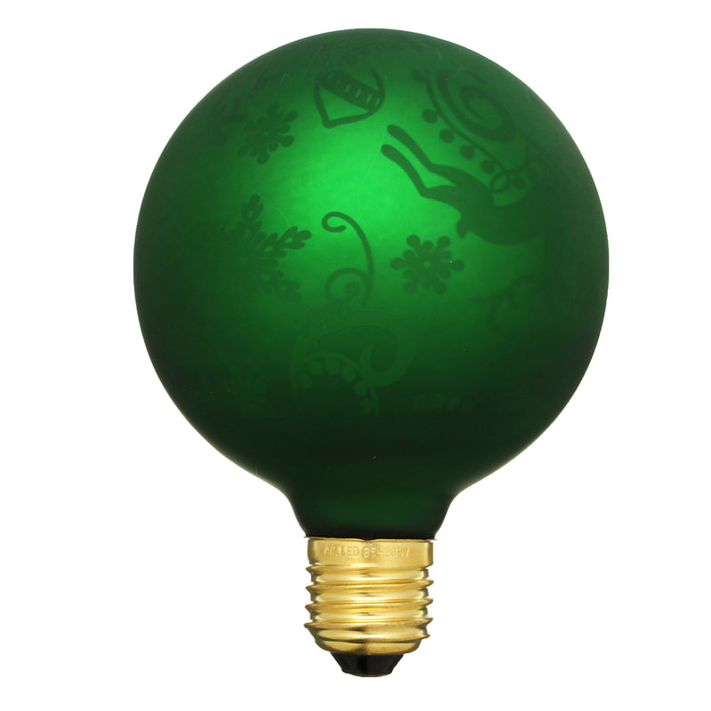 Kingso E27 G95 LED Light Bulb Christmas Edison Decorative Lamp for Holiday Home Indoor Use AC85-265V