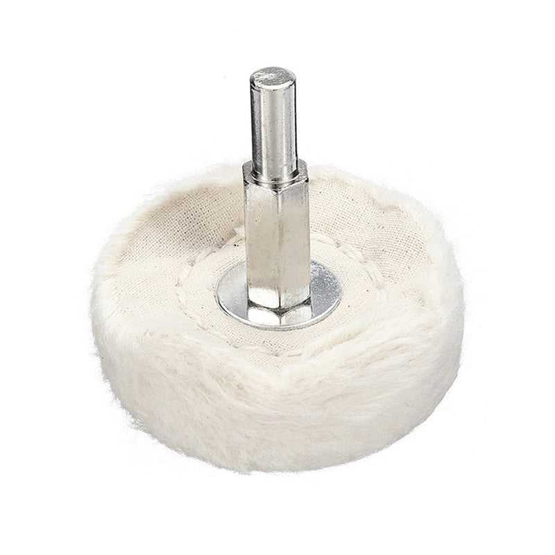 6pcs Polishing Wheel Buffing Pad Mop Wheel Kit Cloth Cotton Buffing Wheel