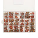 36Value 3600pcs 50V Electrolytic Capacitor Assortment Box Kit Range 100pF - 1uF Ceramic Capacitor
