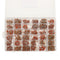 36Value 3600pcs 50V Electrolytic Capacitor Assortment Box Kit Range 100pF - 1uF Ceramic Capacitor