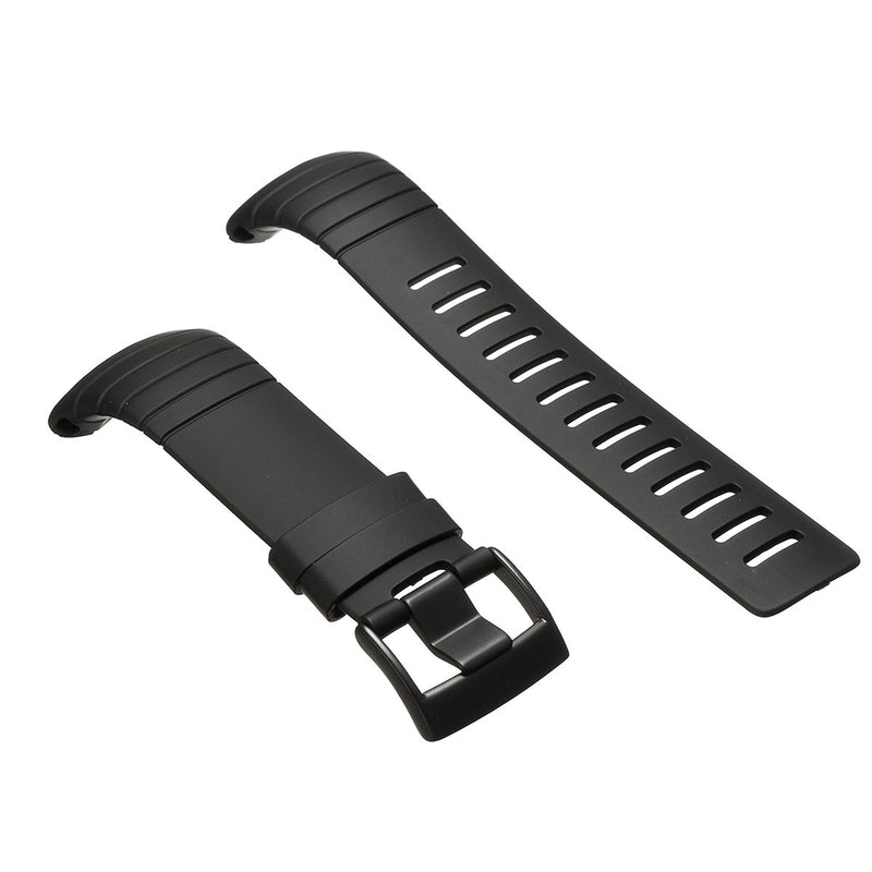 Silicone watch band replacement watch bracelet strap With clasp fastener for SUUNTO CORE