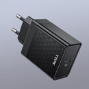 TOPK 18W PD QC3.0 Quick Charging Type C Charger EU Plug Adapter For Xiaomi Mi9 MacBook HUAWEI Mate 30 Pro G Note10+ 5G Pocophone F1