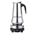 220V 500W 450ml Portable Coffee Espresso Pot Maker & Electric Stove Home Kitchen Tools