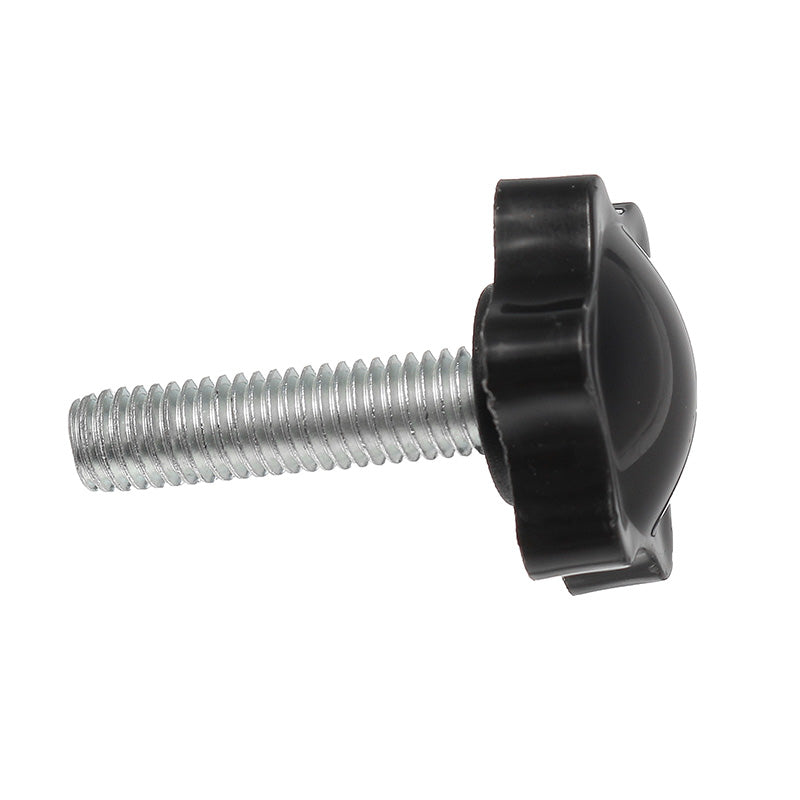 Suleve M8TS1 10Pcs M8 30mm Star Shape Head Thread Knurled Thumb Screw Clamping Grip Knob Screw