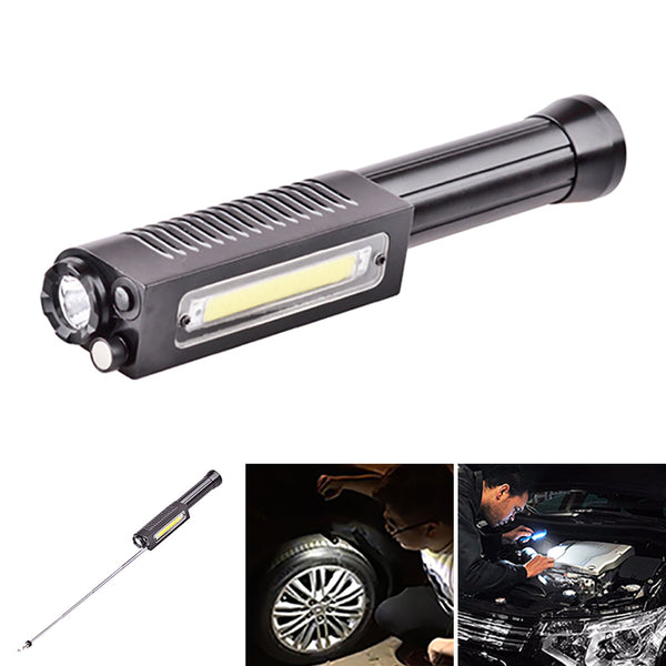 XANES XA003 1*XP-G2 S3+COB 1000LM Magnetic Tail Signal Light Magnetic Grabber LED Flashlight