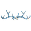 Vintage Cast Iron Deer Antlers Wall Hook Strong Coat Towel Clothes Hat Key Hanger Holder