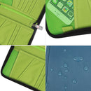 BUBM THZ-SL Travel Passport Holder Documents Organizer Money ID Card Cover Wallet Cash Pouch