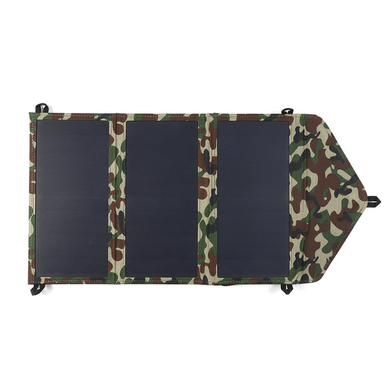 30W 5V Dual USB Prot Sunpower Solar Panel Foldable Power Bank Phone Charger
