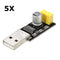 5Pcs Geekcreit USB To ESP8266 Serial Adapter Wireless WIFI Develoment Board Transfer Module